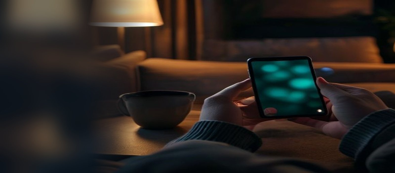A patient booking a chiropractic visit on their phone at night